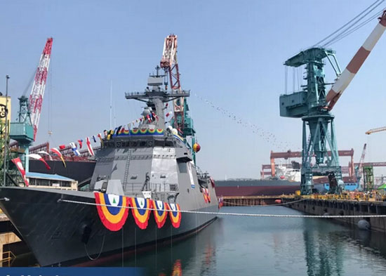 菲律賓史上第一艘導彈護衛(wèi)艦下水！