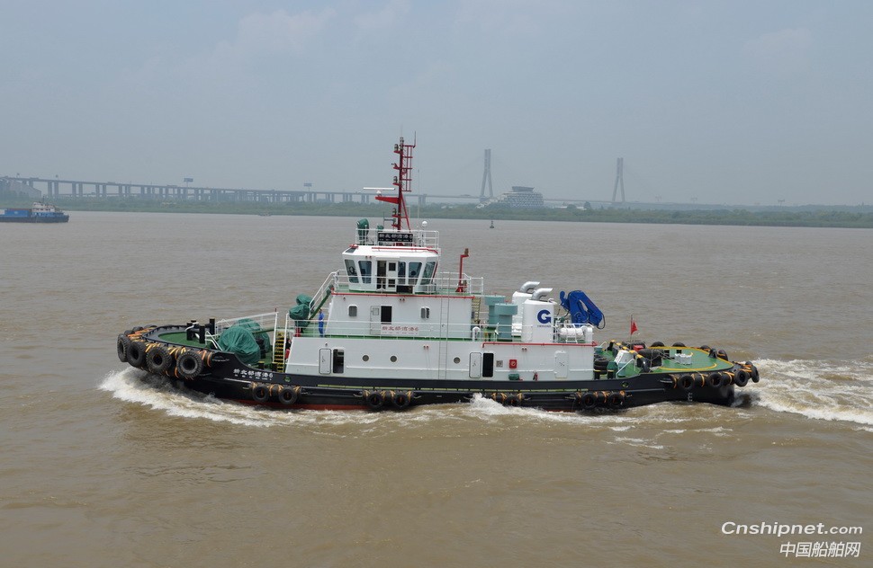 鎮(zhèn)江船廠順利交付2艘全回轉(zhuǎn)拖船