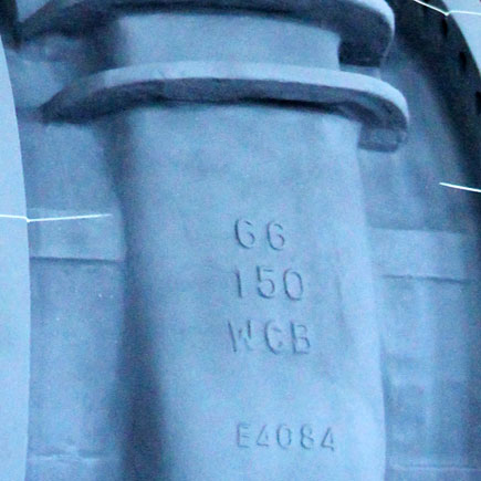 閥體上標注的箭頭2