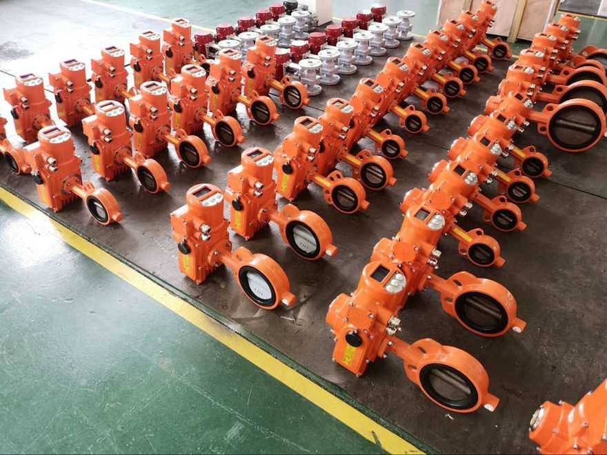 電動對夾式軟密封蝶閥