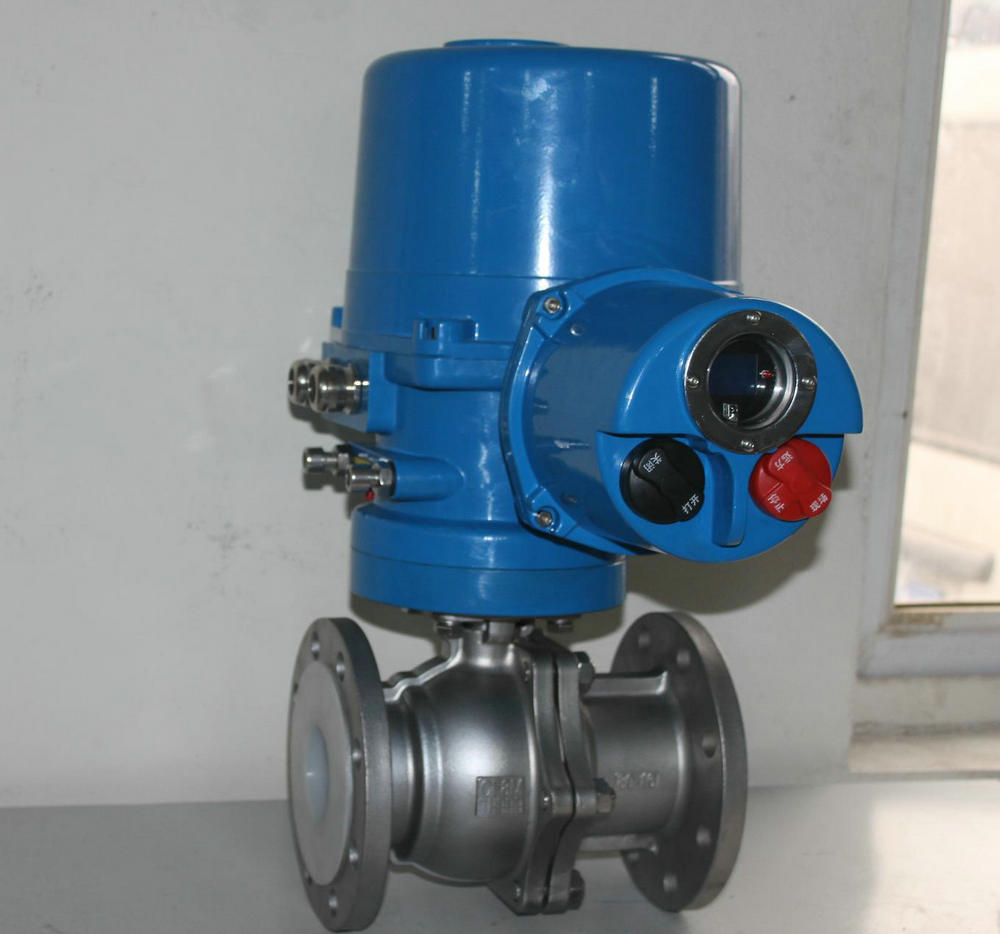 智能電動球閥/帶開關反饋信號/電壓380V/防爆等級dIIBT4Gbr實物圖1 智能電動球閥/帶開關反饋信號/電壓380V/防爆等級dIIBT4Gbr實物圖1