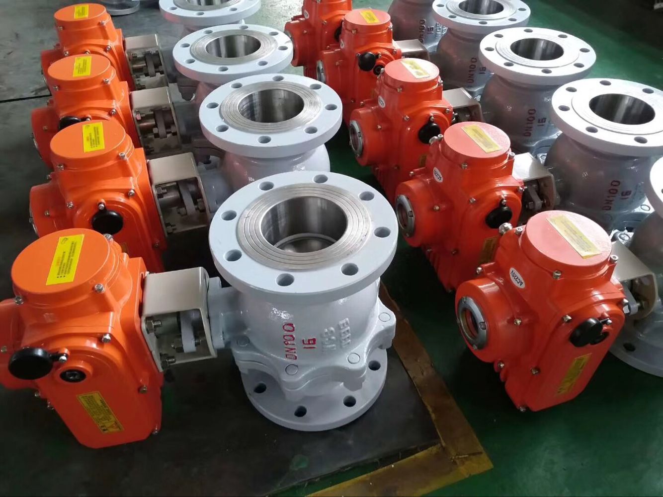 電動高溫球閥實物圖片2 電動高溫球閥實物圖片