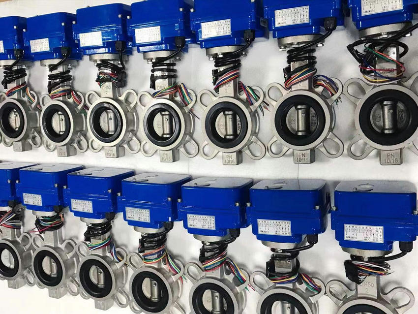 不銹鋼電動蝶閥D71X/D371X圖1 不銹鋼電動蝶閥D71X/D371X圖1