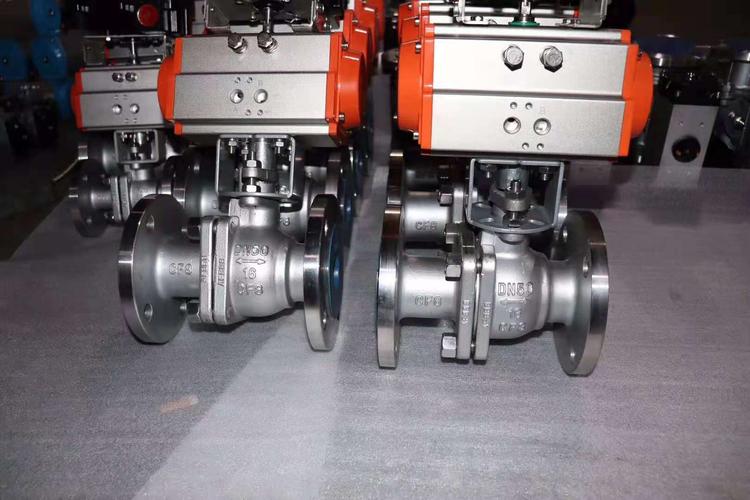 美標(biāo)不銹鋼氣動(dòng)球閥 Q641F-150LB(圖1) 美標(biāo)不銹鋼氣動(dòng)球閥 Q641F-150LB1