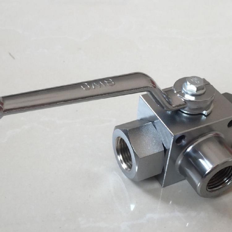 高壓三通球閥 KHB3K實物圖1 高壓三通球閥 KHB3K實物圖