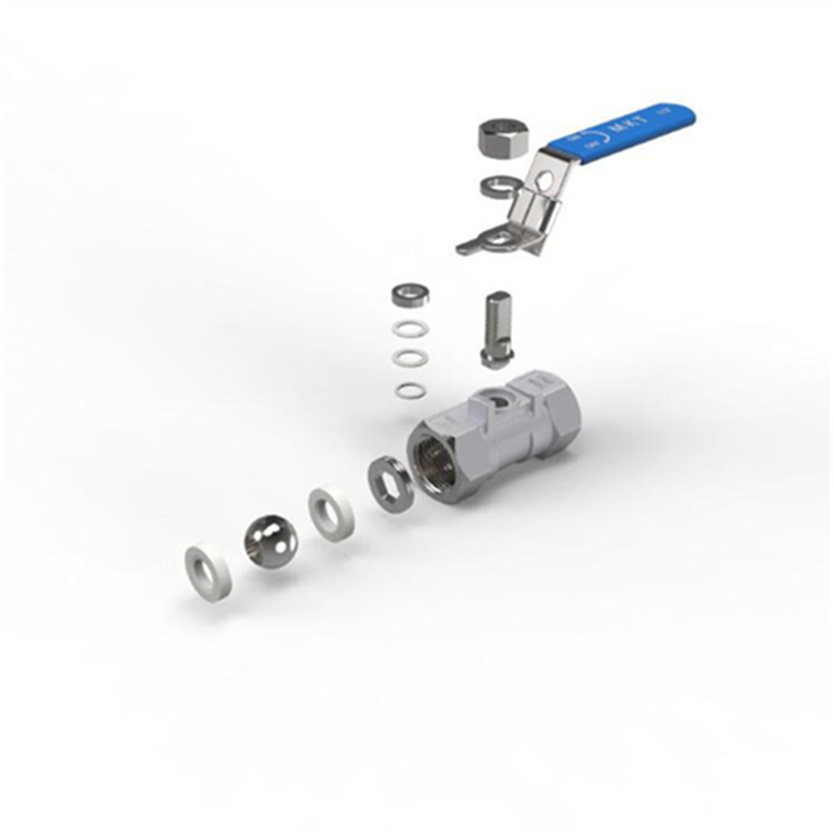 內螺紋球閥 Q11F實物圖