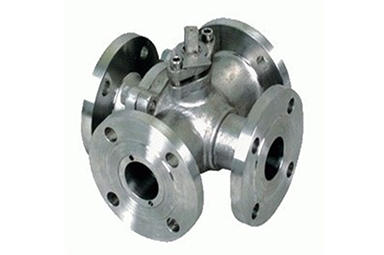 四通換向球閥 Q46F(圖) 四通換向球閥 Q46F