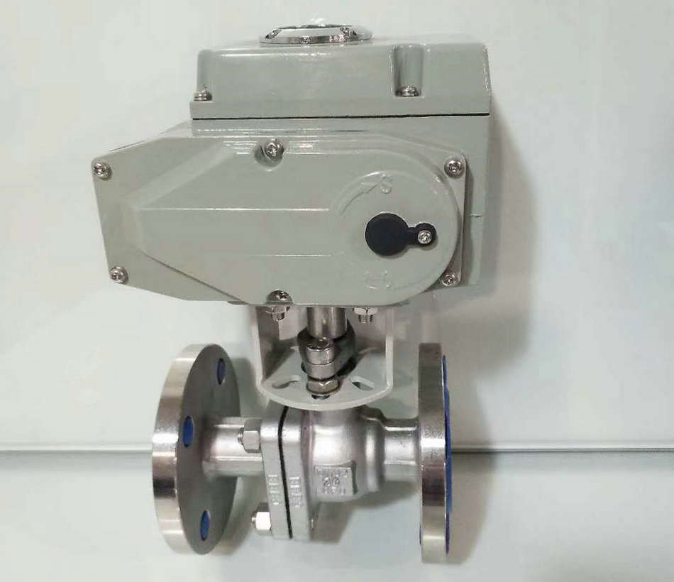 電動切斷球閥、電動O型切斷球閥實物圖2 電動切斷球閥、電動O型切斷球閥實物圖