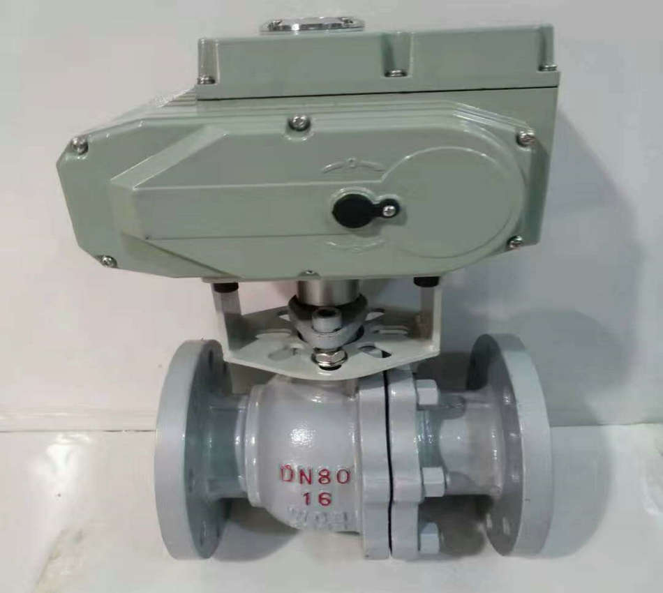 電動切斷球閥、電動O型切斷球閥實物圖1 電動切斷球閥、電動O型切斷球閥實物圖