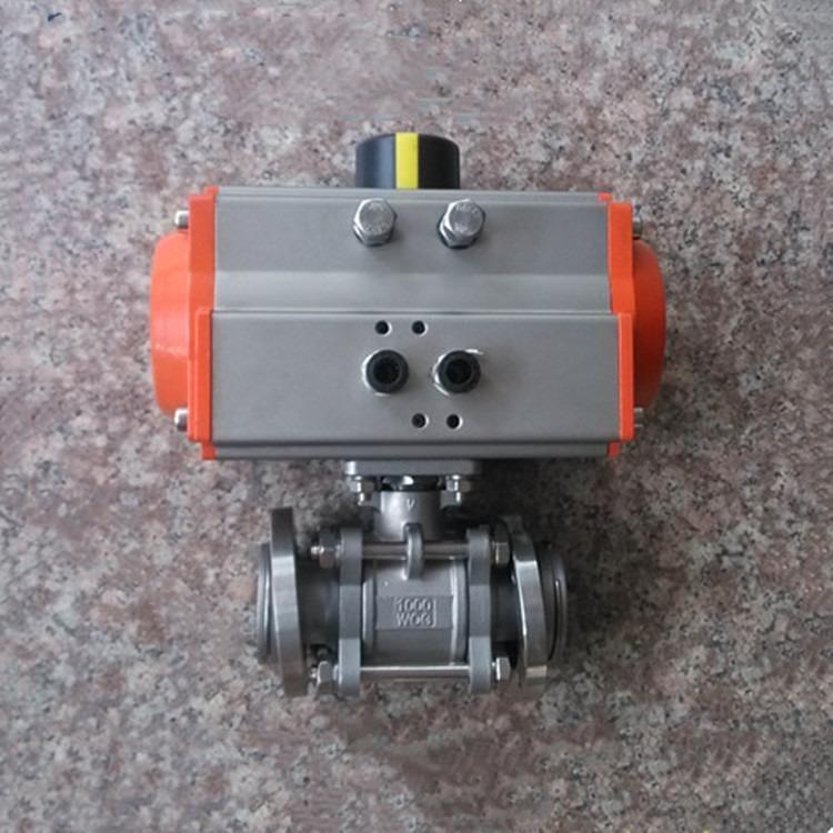 氣動(dòng)真空球閥實(shí)物圖1 氣動(dòng)真空球閥實(shí)物圖