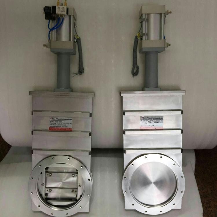 氣動(dòng)超高真空插板閥實(shí)物圖