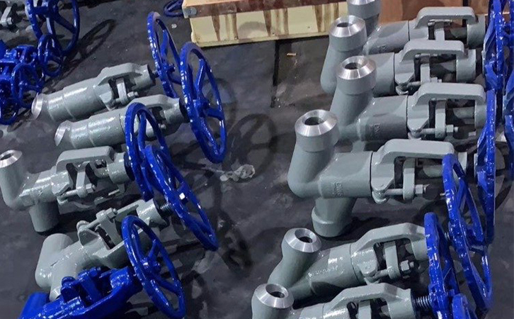 Y型截止閥實物圖2 Y型截止閥實物圖