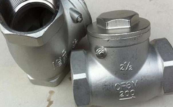 內螺紋止回閥,不銹鋼絲扣止回閥實物圖2 內螺紋止回閥,不銹鋼絲扣止回閥實物圖